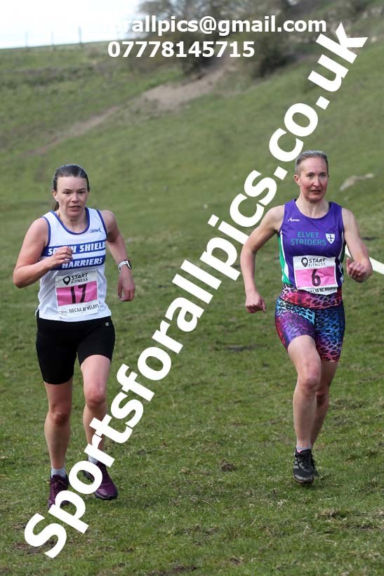 Masters men 2021 NECAA Cross Country Relays, Thornley Farm, Peterlee, Saturday, April 10th. Photo: David T. Hewitson/Sports for All Pics